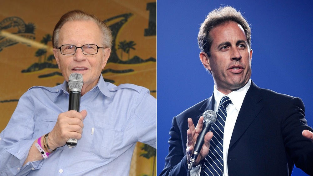 Larry King and Jerry Seinfeld