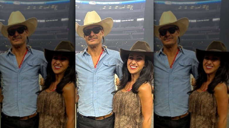 Kid Rock and Lauren Boebert posing together at May 2025 event