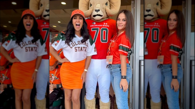 Lauren Boebert at college football game