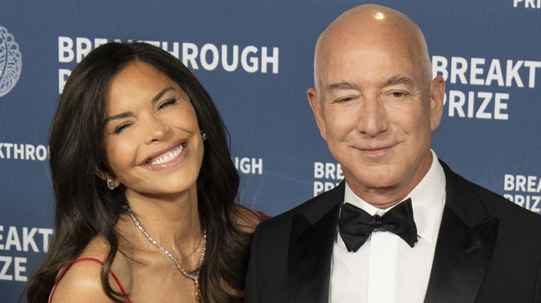 Lauren Sanchez and Jeff Bezos