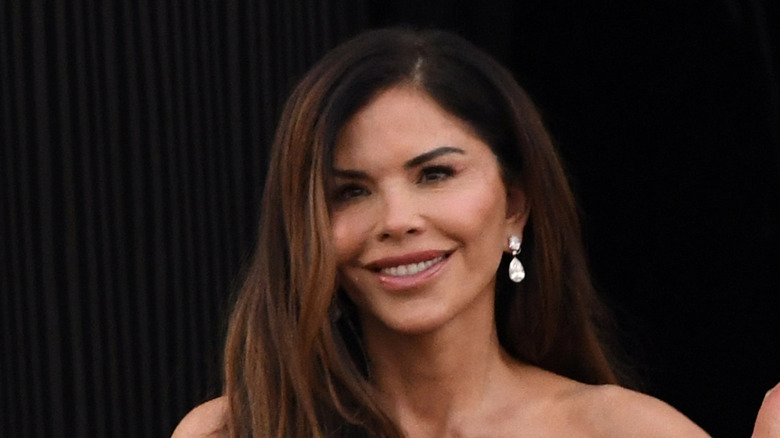 Lauren Sanchez smiling in Venice