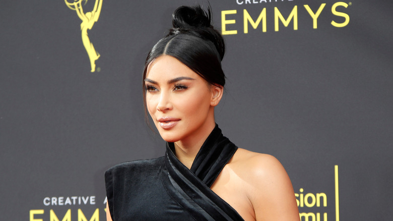 Kim Kardashian posing 