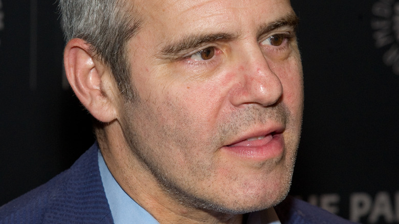Andy Cohen looking concerned