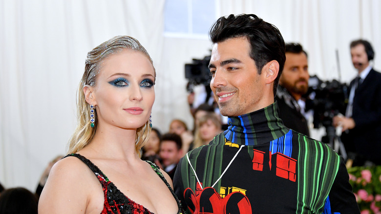 Sophie Turner and Joe Jonas red carpet 