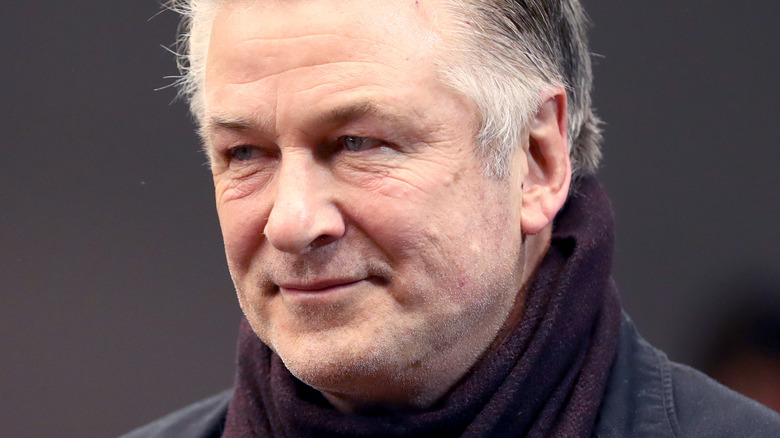 Alec Baldwin not smiling