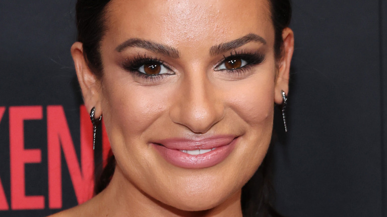 Lea Michele smiling