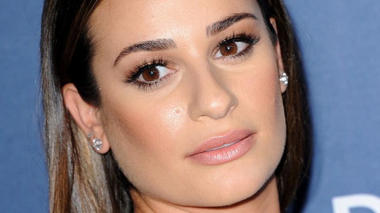 Lea Michele on the red carpet