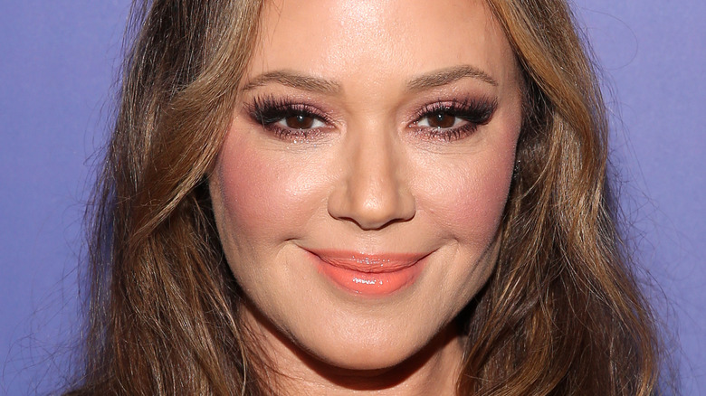 Leah Remini smiling