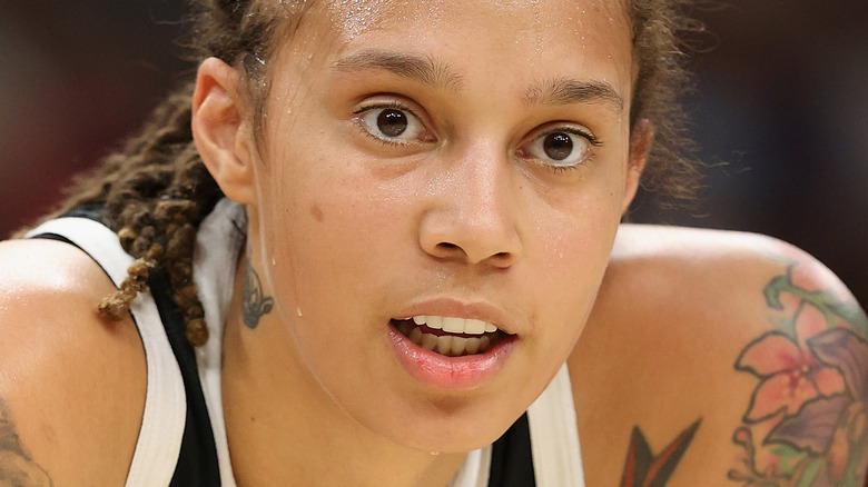 Brittney Griner posing