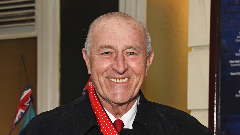 Len Goodman smiling