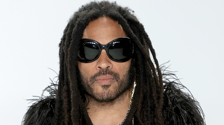 Lenny Kravitz posing