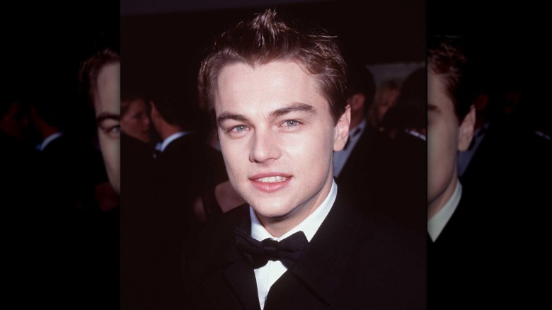 Leonardo DiCaprio smiling