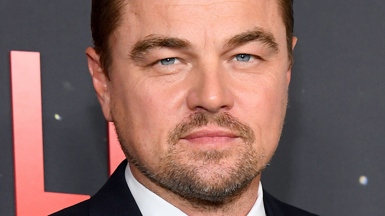 Leonardo DiCaprio posing