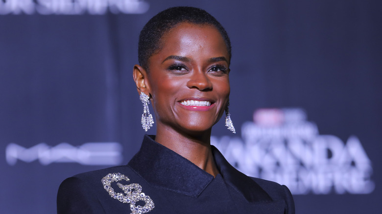 Letitia Wright smiling
