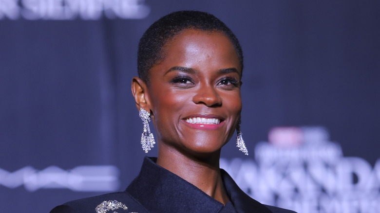 Letitia Wright smiling
