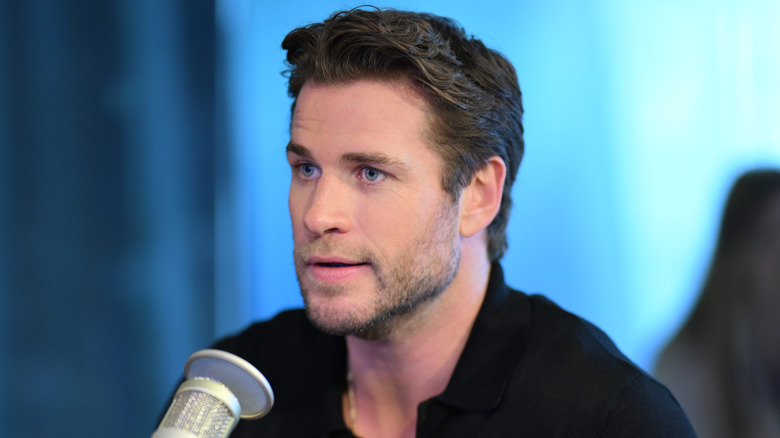 Liam Hemsworth at SiriusXM Studios