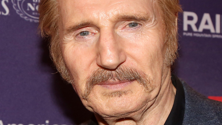 Liam Neeson mustache 