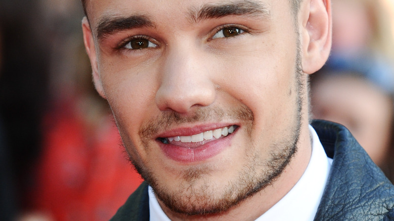 Liam Payne, smiling