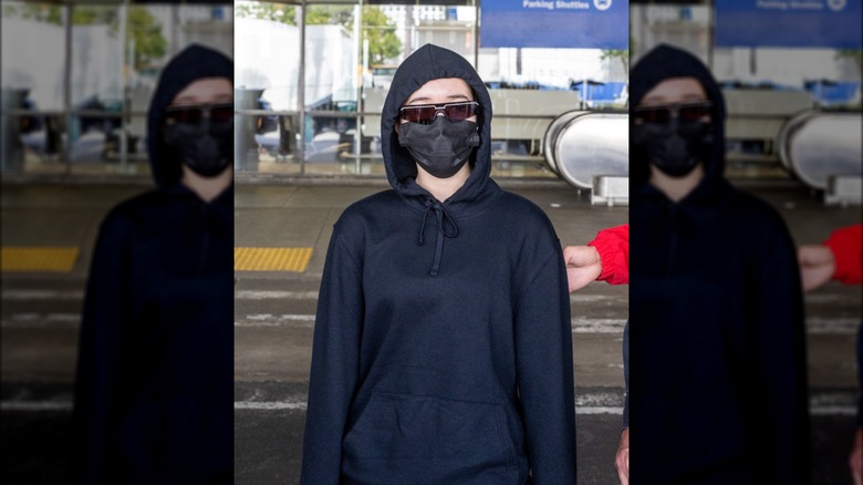 Lil Tay at LAX hoodie