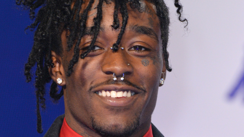 Lil Uzi Vert on red carpet in 2017