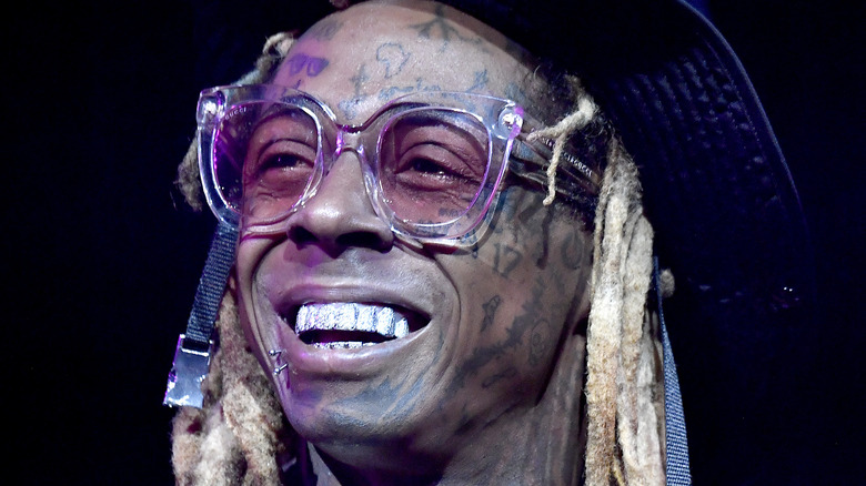 Lil Wayne smiling