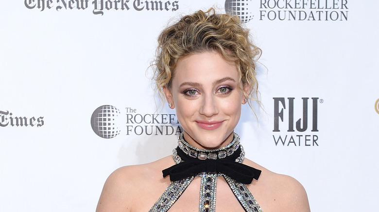 Lili Reinhart posing
