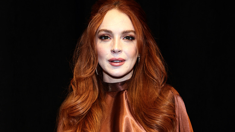 Lindsay Lohan at 2023 NYFW 