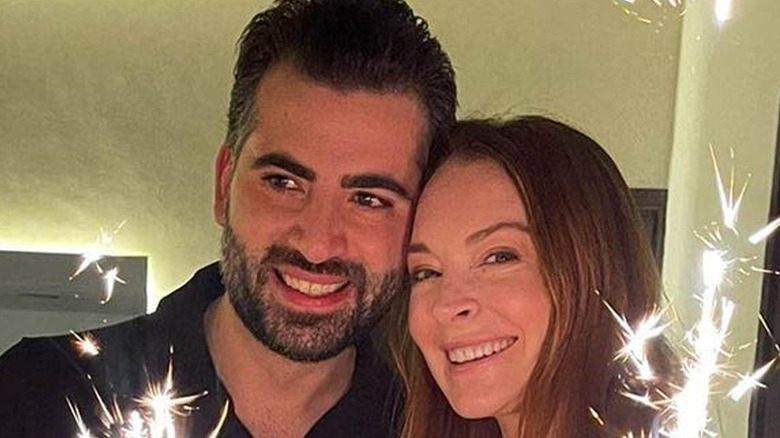 Bader Shammas and Lindsay Lohan