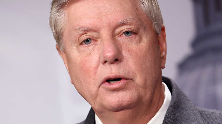 Lindsey Graham at a speaking engagement