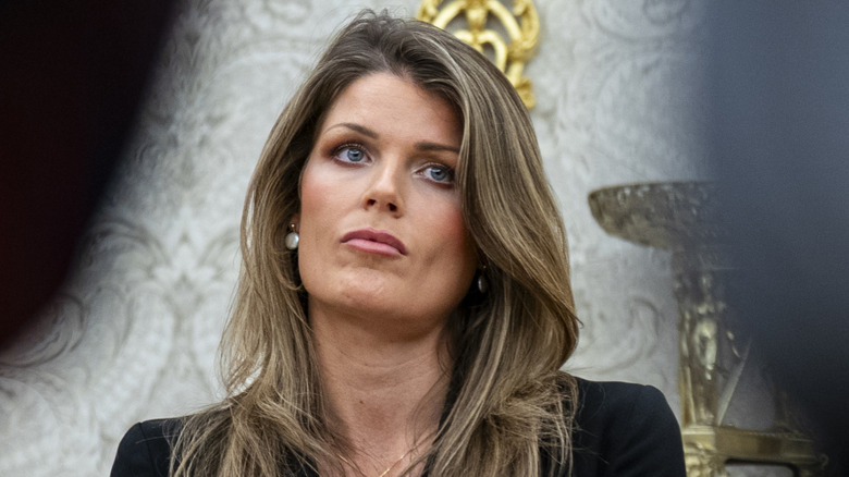 Lindsey Halligan at the White House