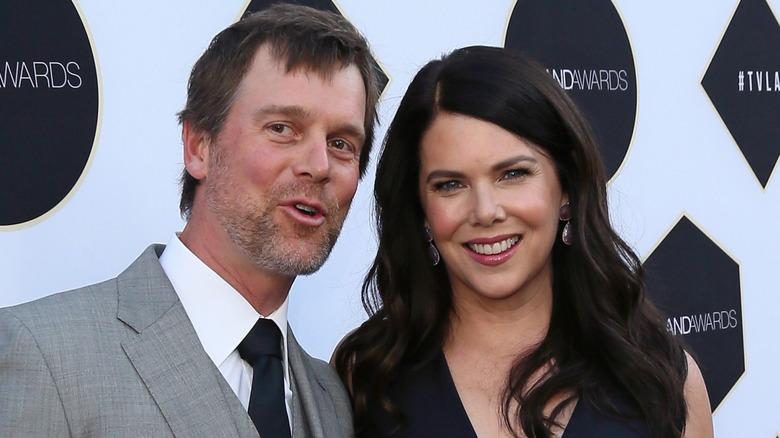 Peter Krause and Lauren Graham at the 2015 TV Land Awards
