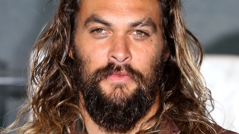 Jason Momoa posing 