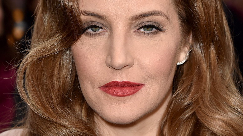 Lisa Marie Presley on the red carpet