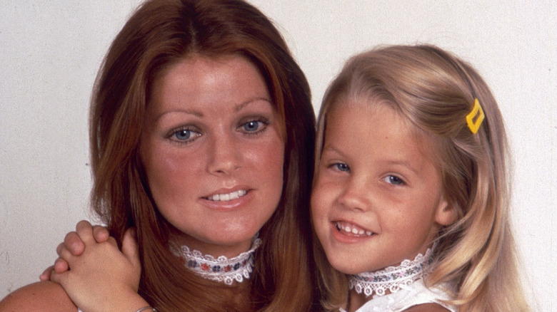 Priscilla and Lisa Marie Presley in 1973.
