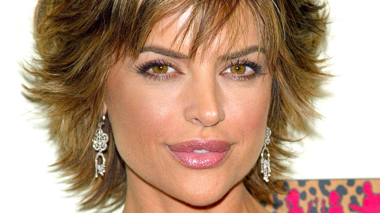 Lisa Rinna pouting