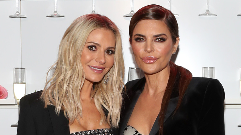 Dorit Kemsley and Lisa Rinna posing together