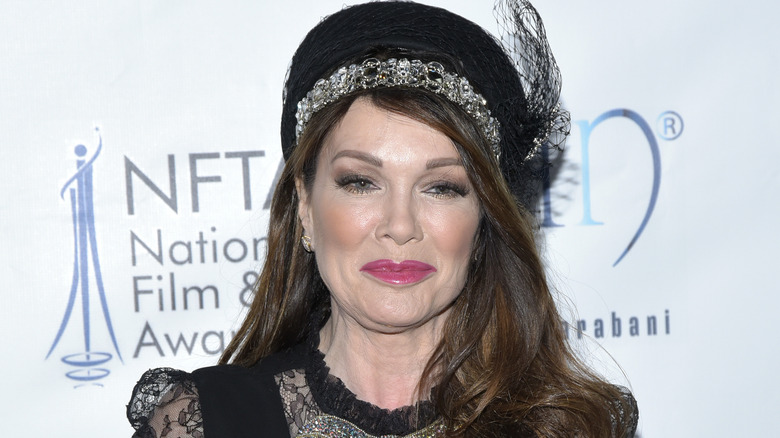 Lisa Vanderpump smirking