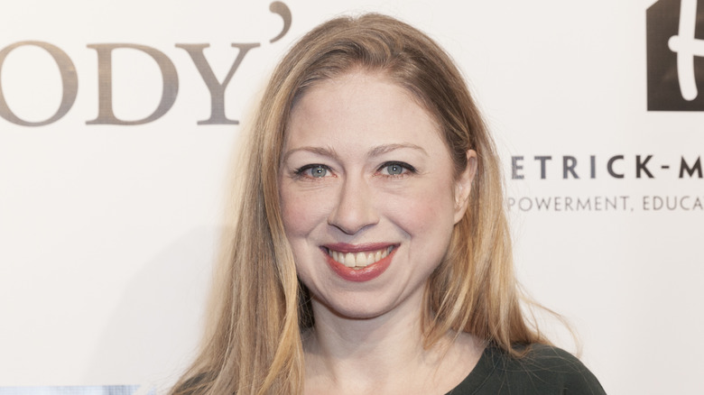 Chelsea Clinton smiling
