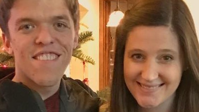 Zach Roloff and Tori Roloff smiling