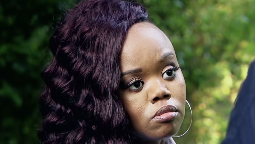 'Little Women: Atlanta's Monie Cashette frowning