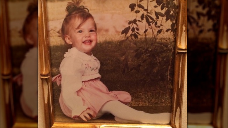 Liv Tyler as a toddler