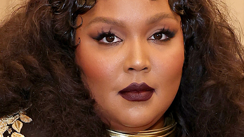 Lizzo gazing in front