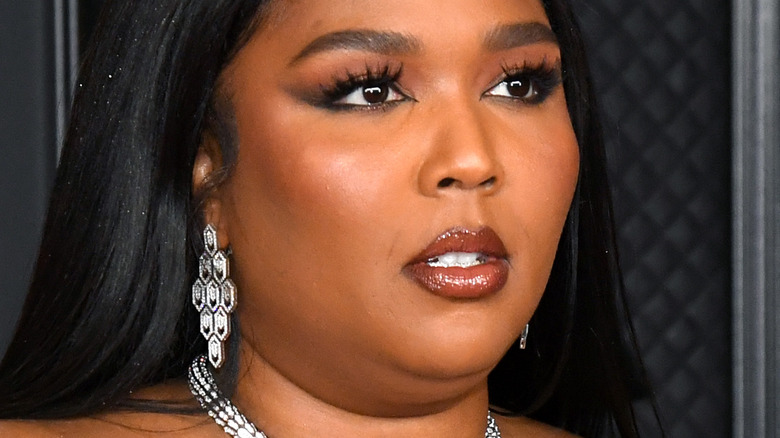 Lizzo on the red carpet