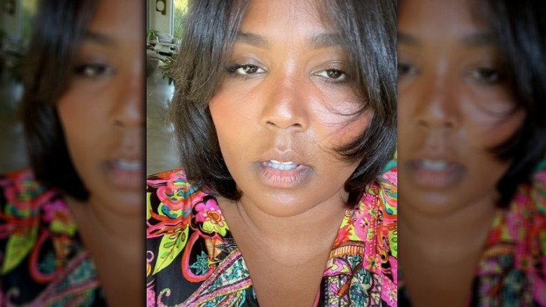 Lizzo shows off her new bob