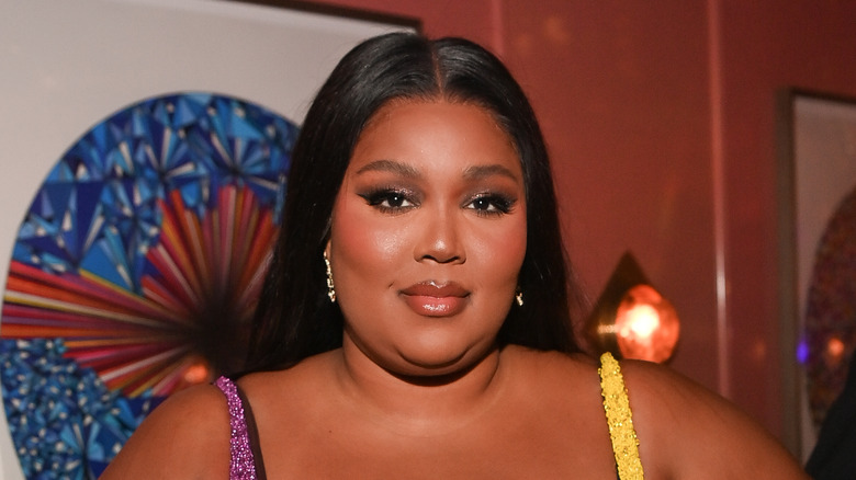 Lizzo posing