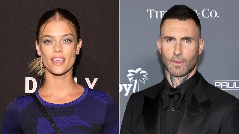 Nina Agdal and Adam Levine