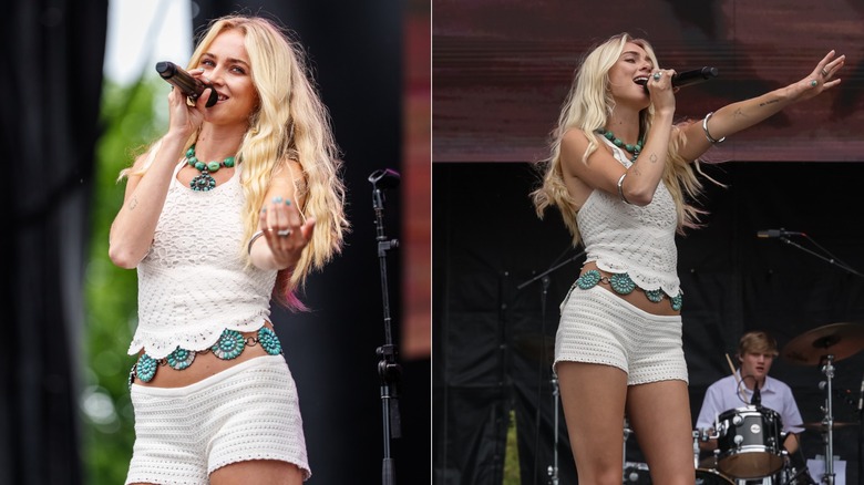 Claire ﻿Rosinkranz during her Lollapalooza set