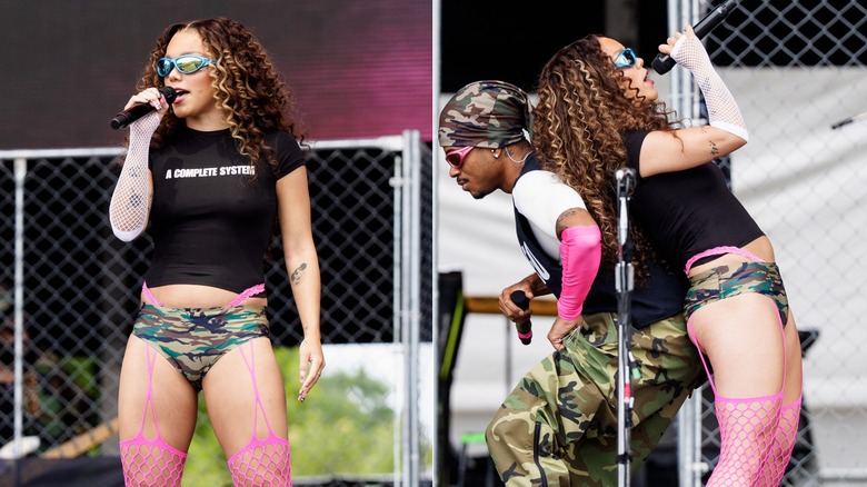 Jadagrace performing at Lollapalooza