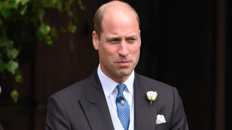Prince William standing