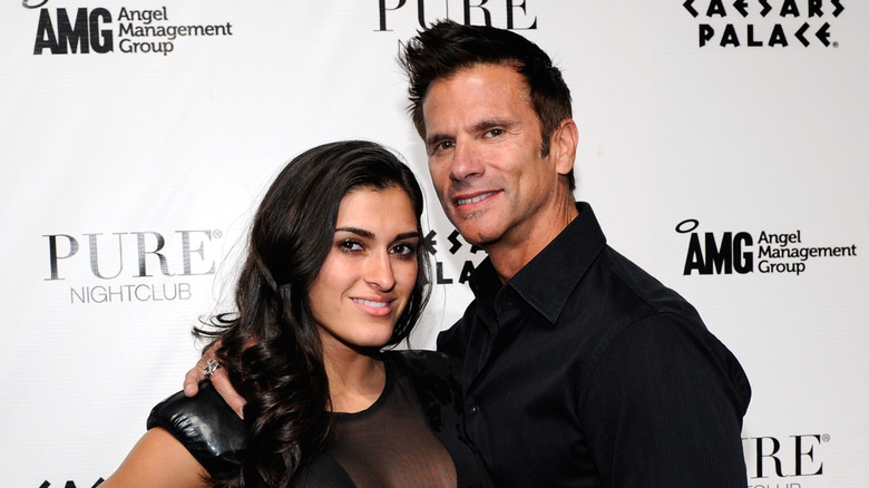 Lorenzo Lamas and Shawna Craig pose in 2011